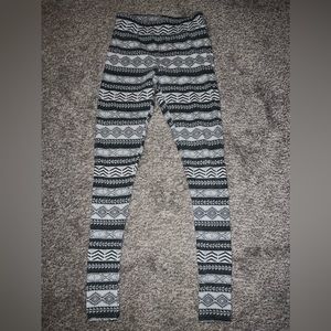 American Eagle grey high-rise leggings size xs